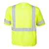 Ironwear Flame-Retardant Polyester Mesh Vest Class 3 w/ 5 Pockets (Lime/Large) 1294FR-L-LG